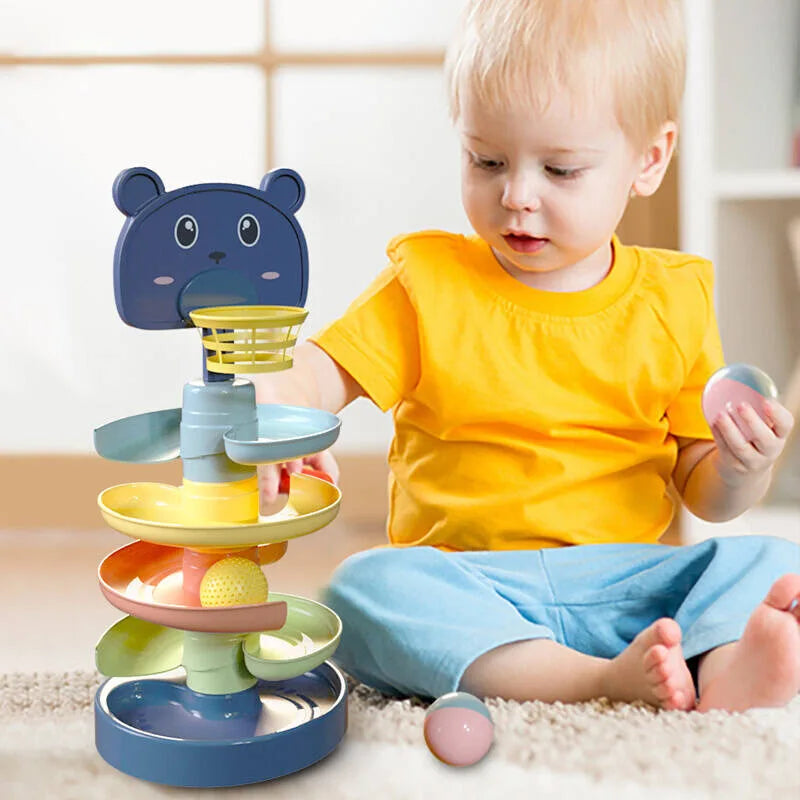 🎉 Jeu de Rouleau Montessori – Jouet Éducatif en Développement pour Bébé 🌟👶
